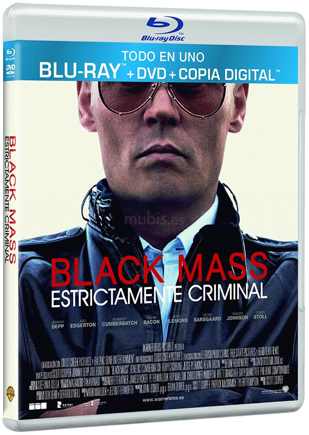 Más información de Black Mass. Estrictamente Criminal en Blu-ray 1