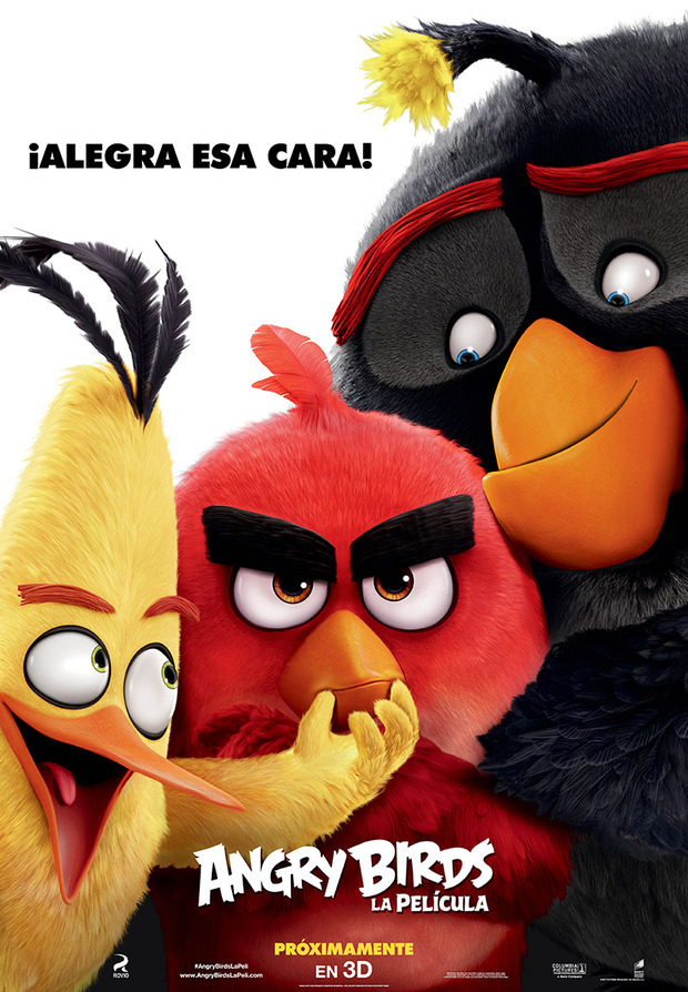 Tráiler definitivo de la película basada en el videojuego Angry Birds 1