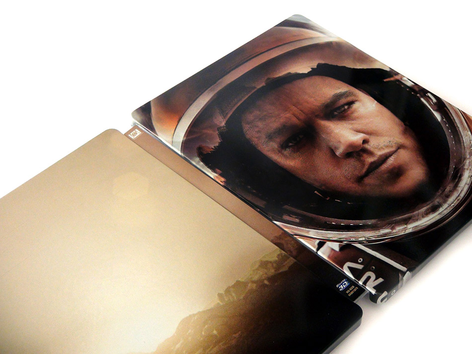 Fotografías del Steelbook de Marte (The Martian) en Blu-ray 8