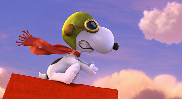 Anuncio y carátulas de Carlitos y Snoopy: La Película de Peanuts en Blu-ray