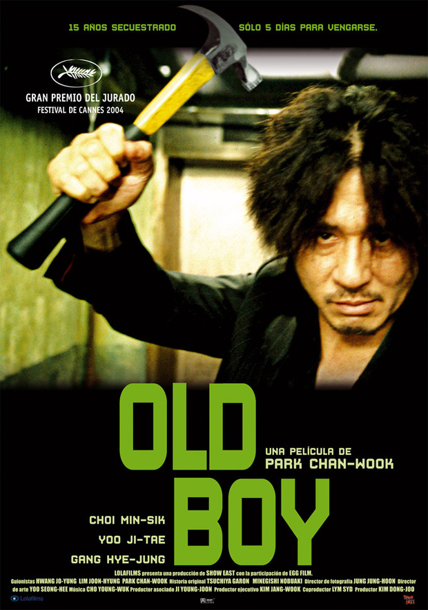 Mediatres anuncia una edición restaurada de Old Boy en Blu-ray 1