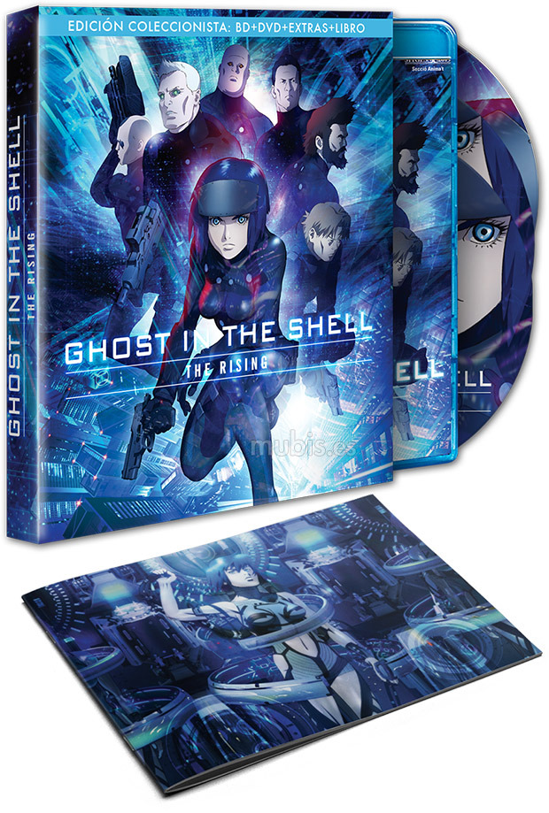 Desvelada la carátula del Blu-ray de Ghost in the Shell: The Rising - Edición Coleccionista 1