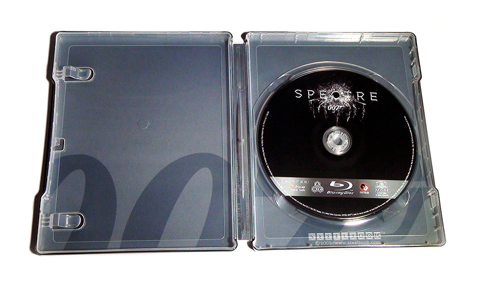 Fotografías del Steelbook de Spectre en Blu-ray 11