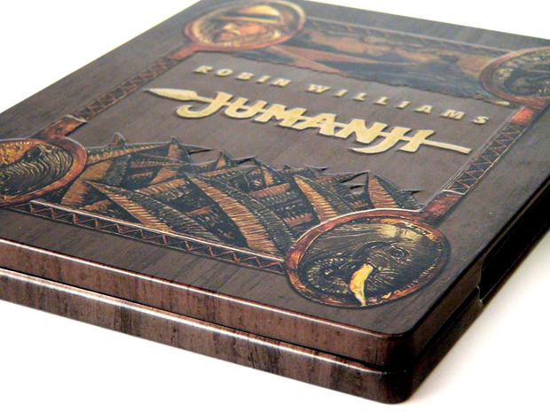 Oferta: Steelbook de Jumanji en Blu-ray con castellano