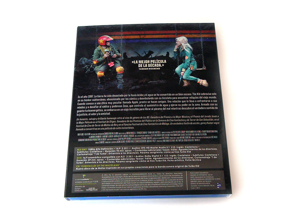 Fotografías de la edición limitada de Turbo Kid en Blu-ray 12