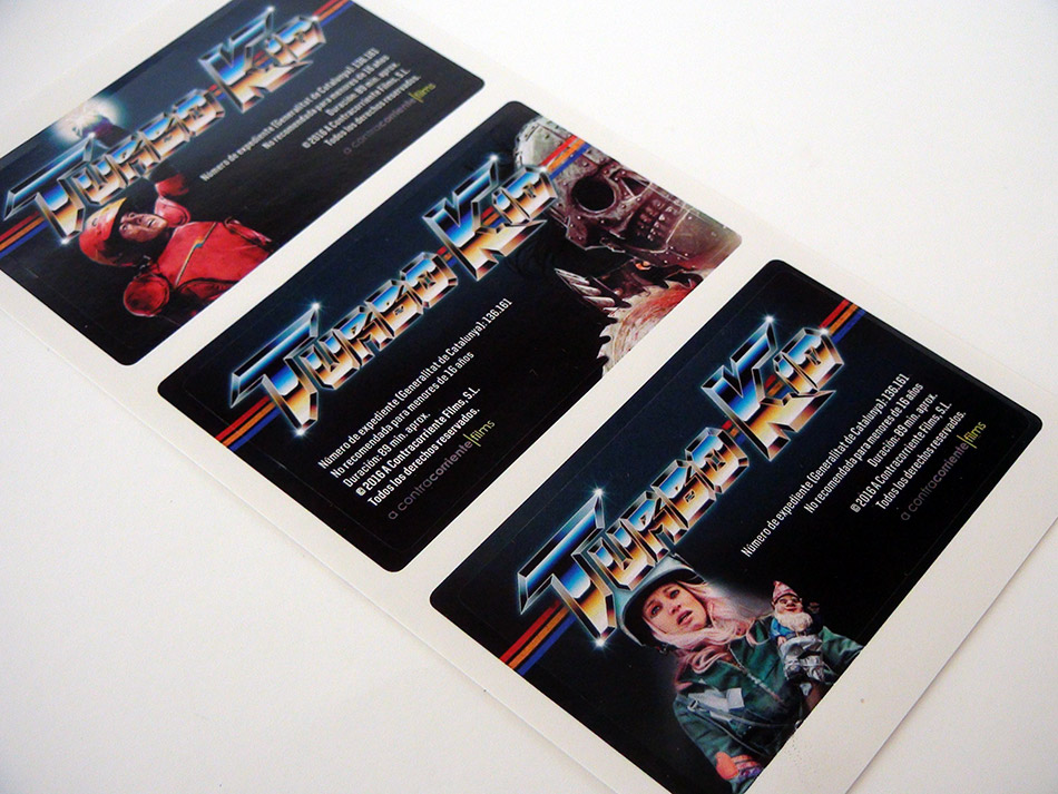 Fotografías de la edición limitada de Turbo Kid en Blu-ray 24