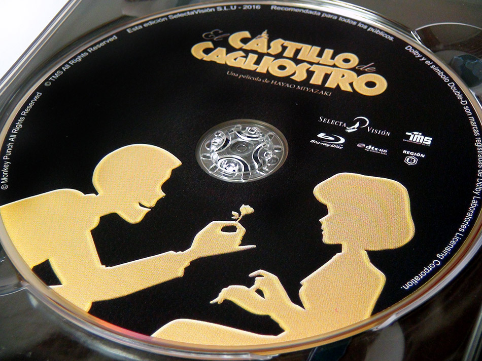 Fotografías de la edición deluxe de El Castillo de Cagliostro en Blu-ray 10