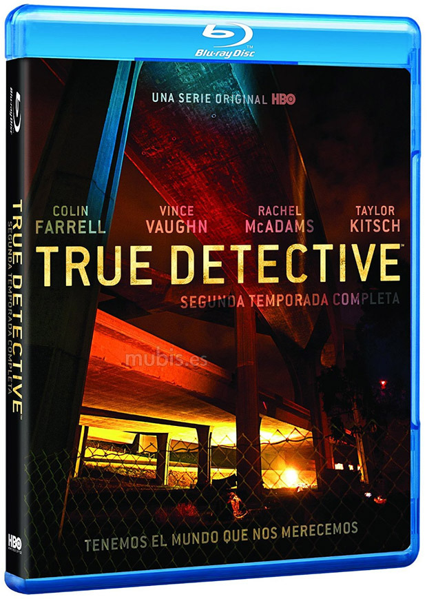 Diseño de la carátula de True Detective - Segunda Temporada en Blu-ray 1