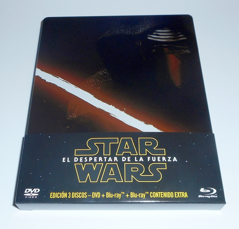 Fotografías del Steelbook de Star Wars: El Despertar de la Fuerza en Blu-ray 1