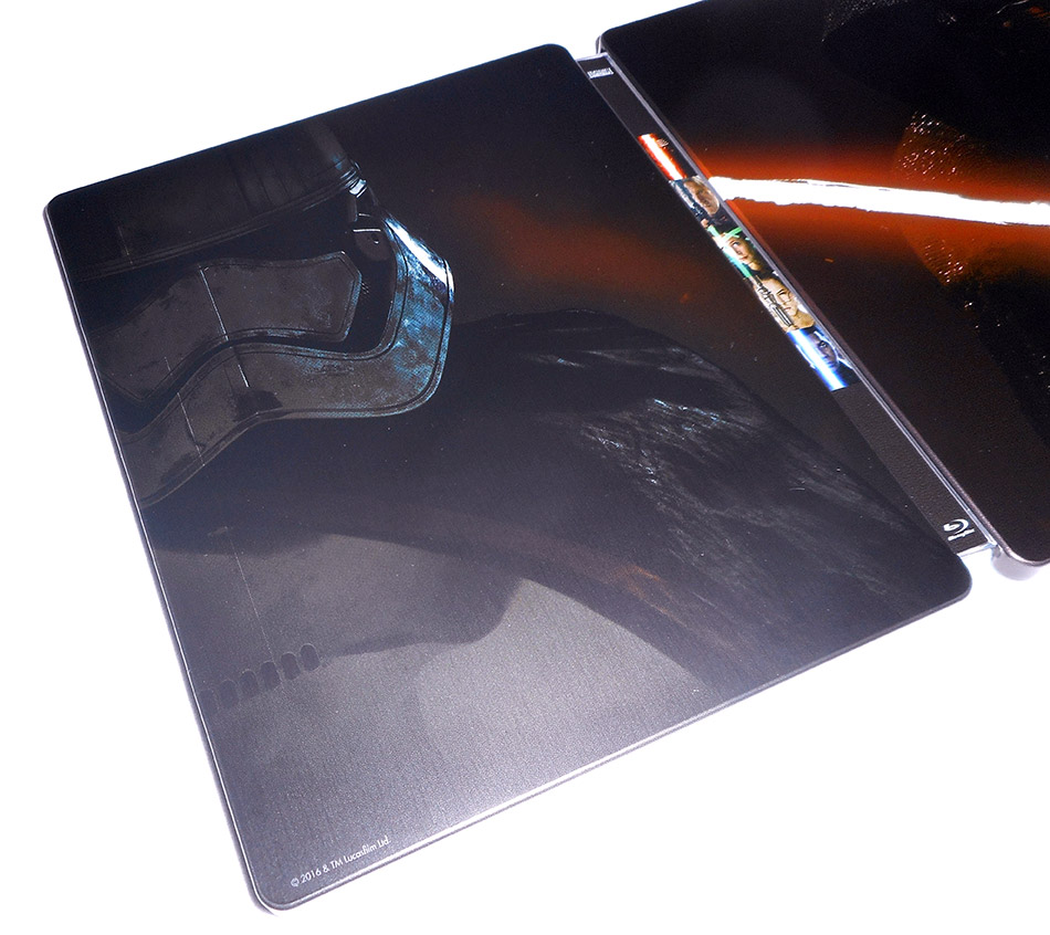Fotografías del Steelbook de Star Wars: El Despertar de la Fuerza Blu-ray