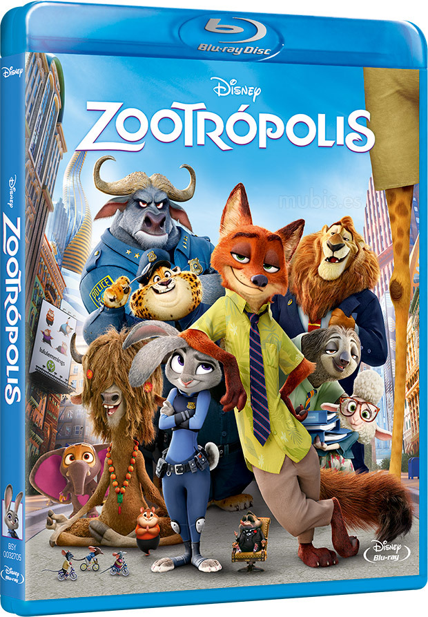 Datos de Zootrópolis en Blu-ray 1