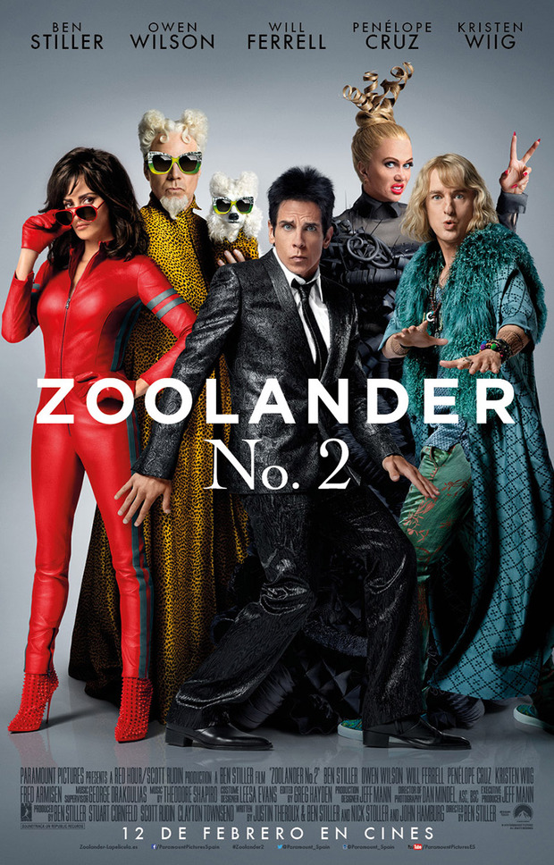 Anuncio oficial del Blu-ray de Zoolander 2 1