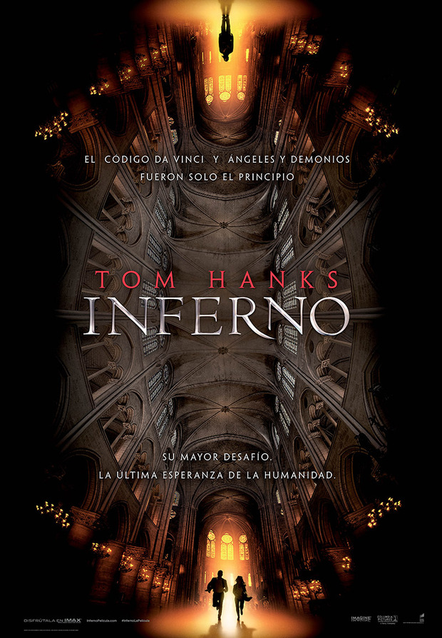 Teaser póster de Inferno, con Tom Hanks como Robert Langdon