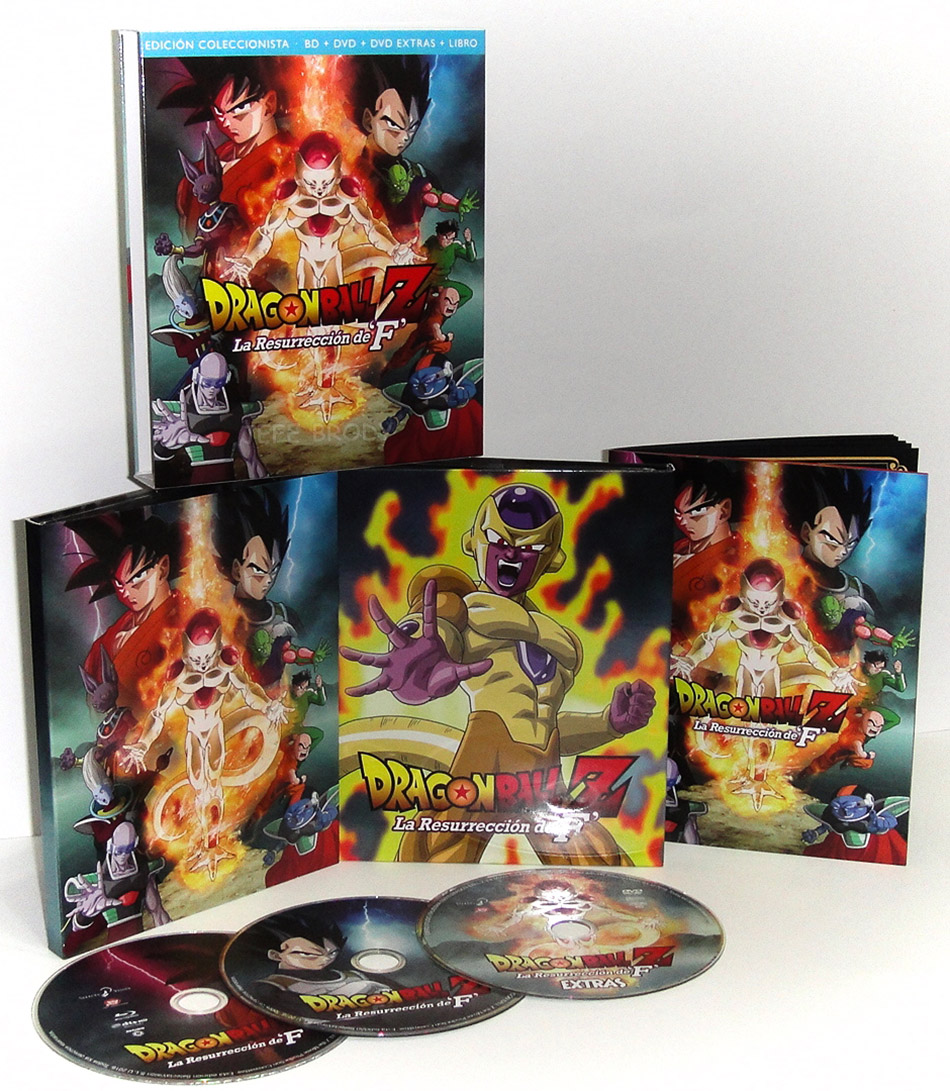 Fotografías de la ed. coleccionista de Dragon Ball Z: La Resurrección de F en Blu-ray 19