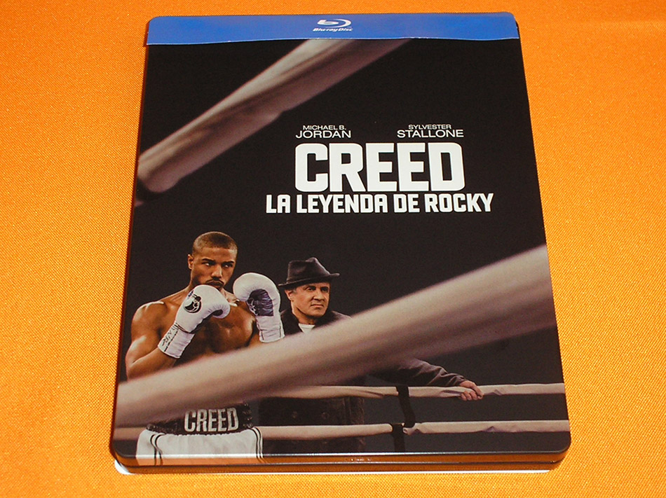 Fotografías del Steelbook de Creed. La Leyenda de Rocky en Blu-ray 2