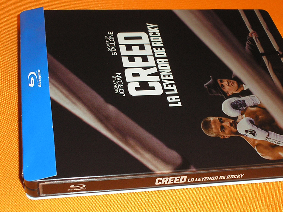 Fotografías del Steelbook de Creed. La Leyenda de Rocky en Blu-ray 3