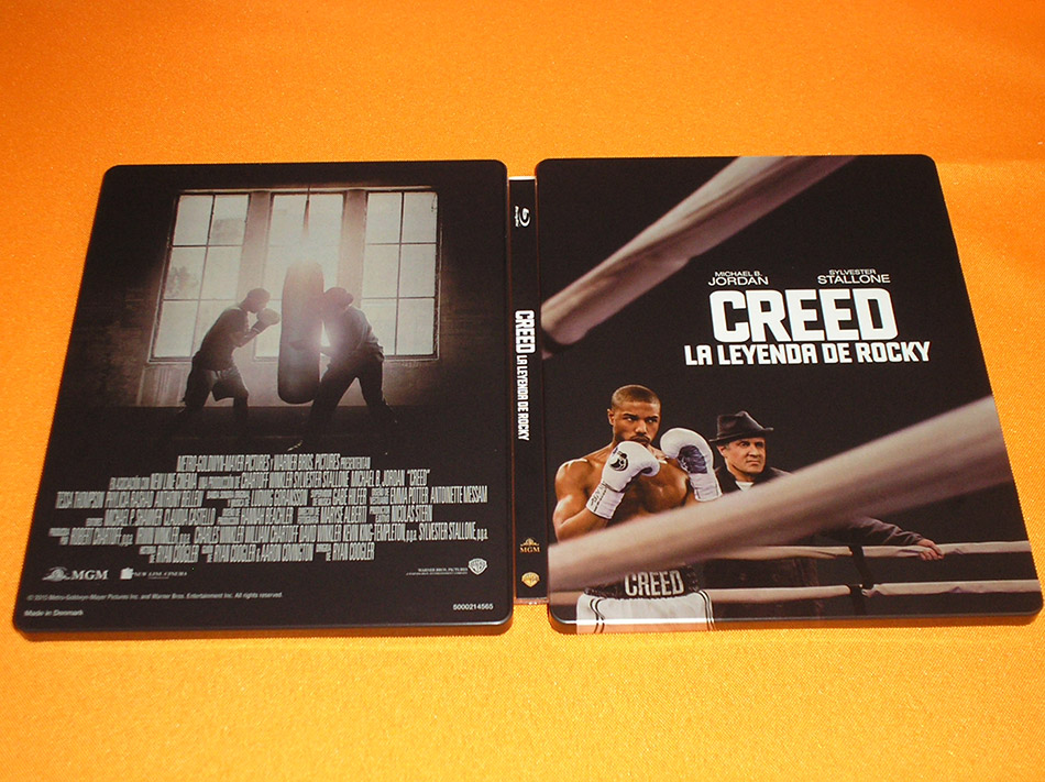 Fotografías del Steelbook de Creed. La Leyenda de Rocky en Blu-ray 7