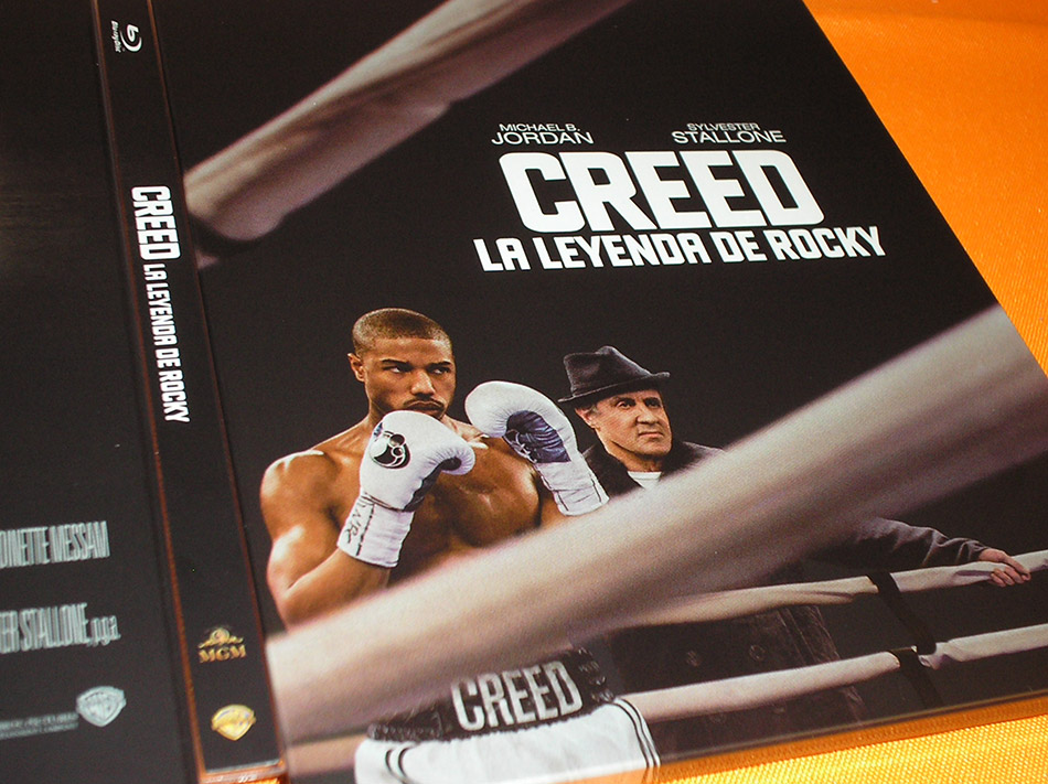 Fotografías del Steelbook de Creed. La Leyenda de Rocky en Blu-ray 8