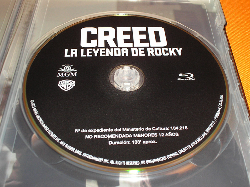 Fotografías del Steelbook de Creed. La Leyenda de Rocky en Blu-ray 10