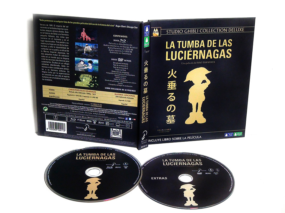 Fotografías de la edición Deluxe de La Tumba de las Luciérnagas en Blu-ray 13
