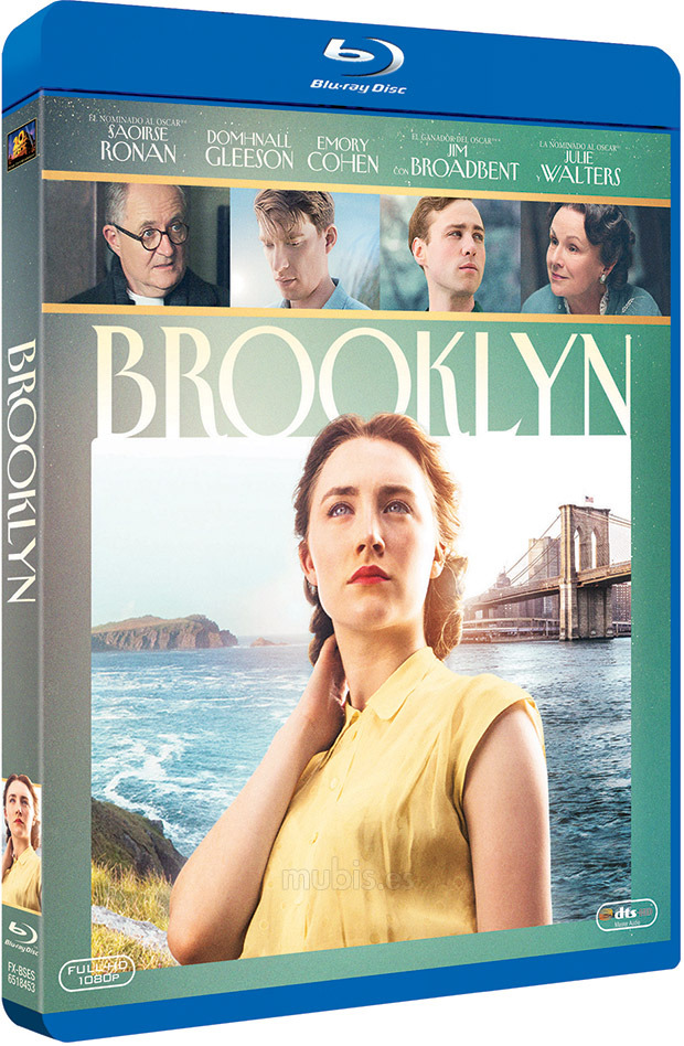 Carátula y fecha de salida para Brooklyn en Blu-ray