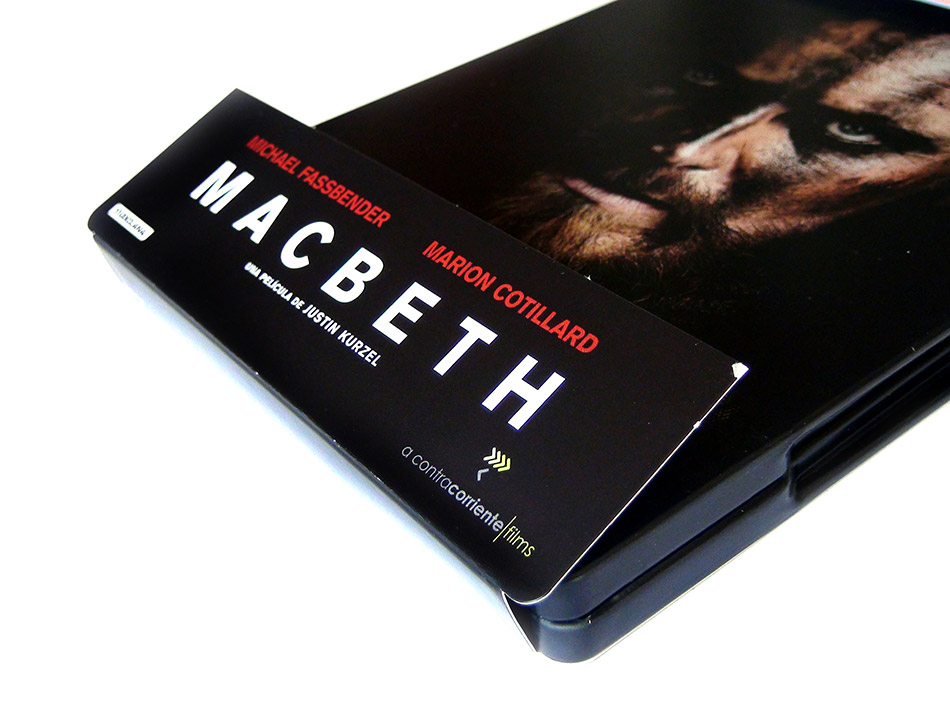 Fotografías del Steelbook de Macbeth en Blu-ray 3