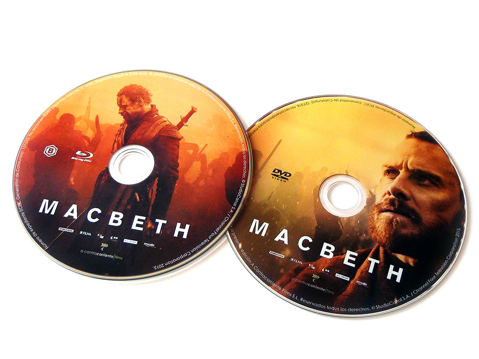 Fotografías del Steelbook de Macbeth en Blu-ray 16