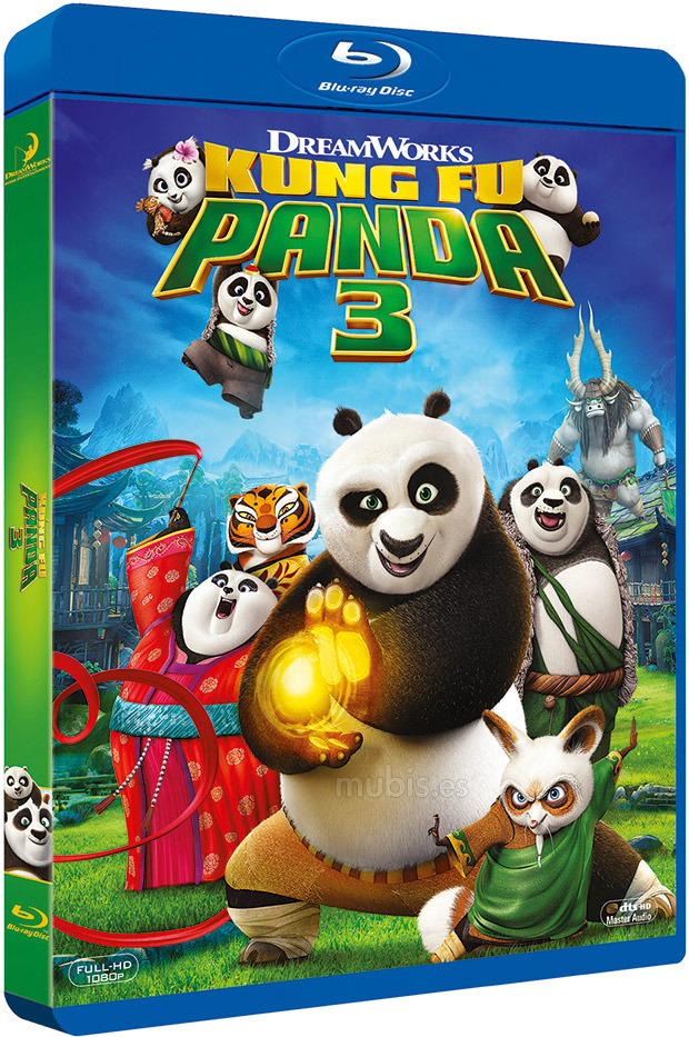 Desvelada la carátula del Blu-ray de Kung Fu Panda 3 1