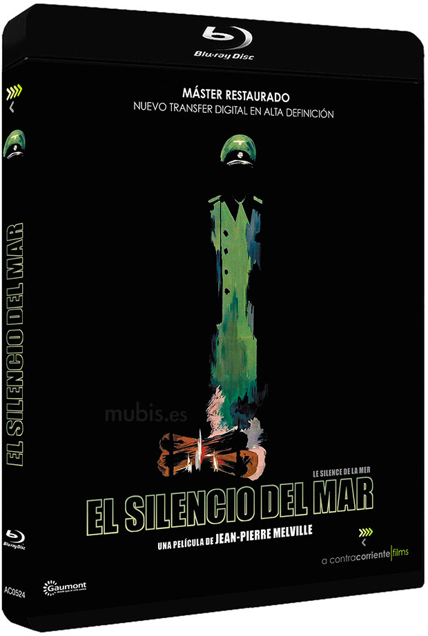 Carátula en plano de El Silencio del Mar en Blu-ray 1