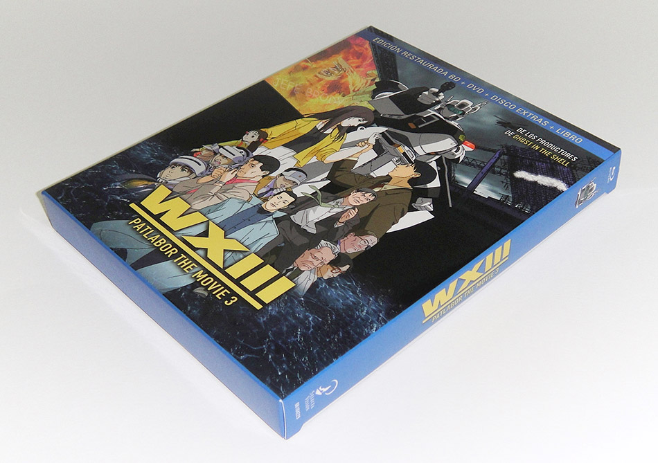 Fotografías de la ed. coleccionista de WXIII: Patlabor the Movie 3 en Blu-ray 3