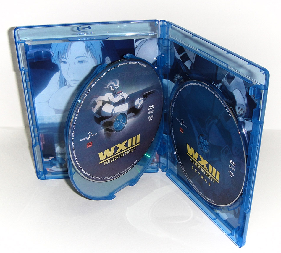 Fotografías de la ed. coleccionista de WXIII: Patlabor the Movie 3 en Blu-ray 12