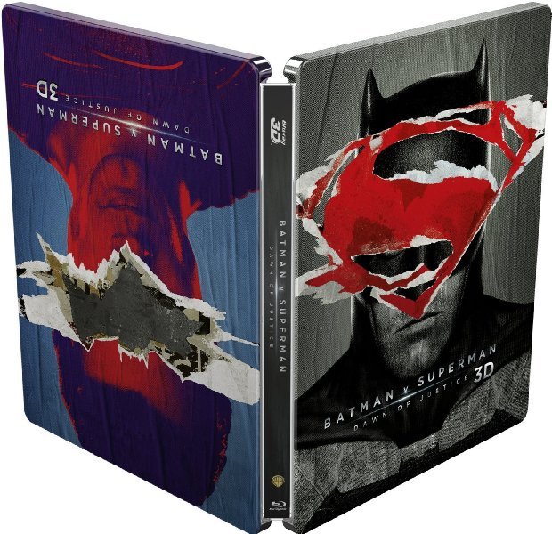 Steelbook exclusivo para Batman v Superman en Blu-ray 1