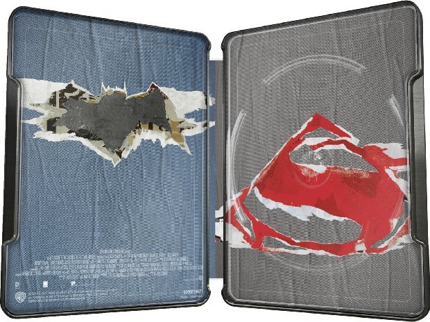 Steelbook exclusivo para Batman v Superman en Blu-ray 2