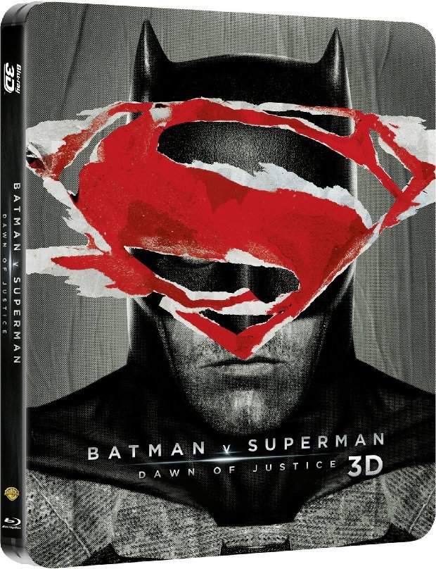 Steelbook exclusivo para Batman v Superman en Blu-ray 3