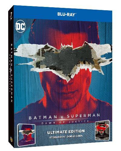 Steelbook exclusivo para Batman v Superman en Blu-ray