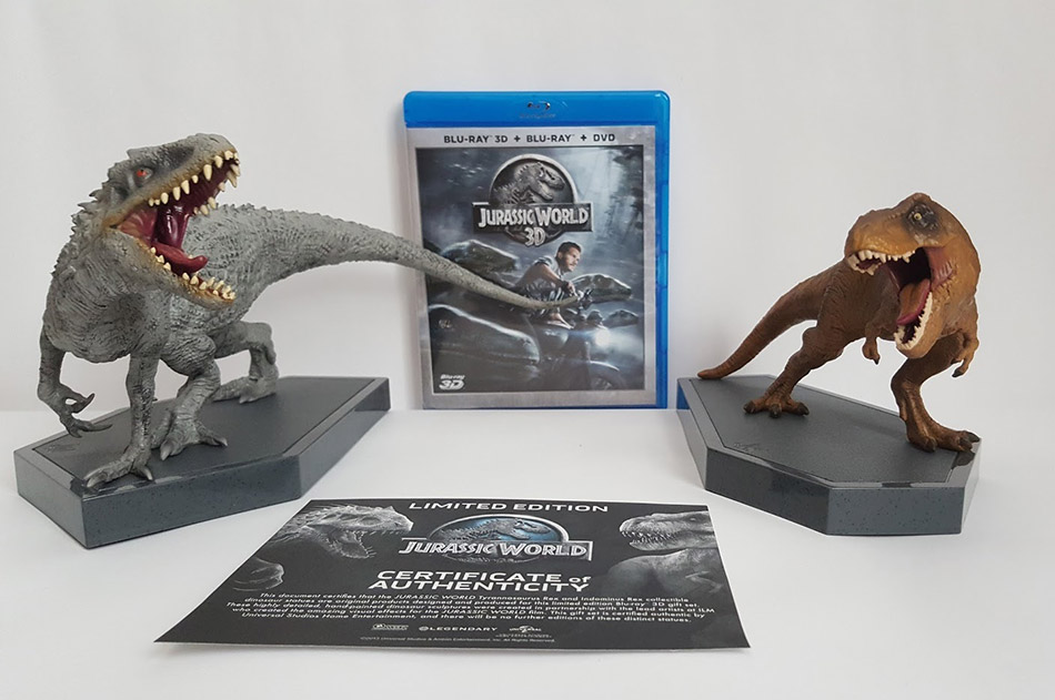 Fotografías de la edición limitada con figuras de Jurassic World en Blu-ray 28