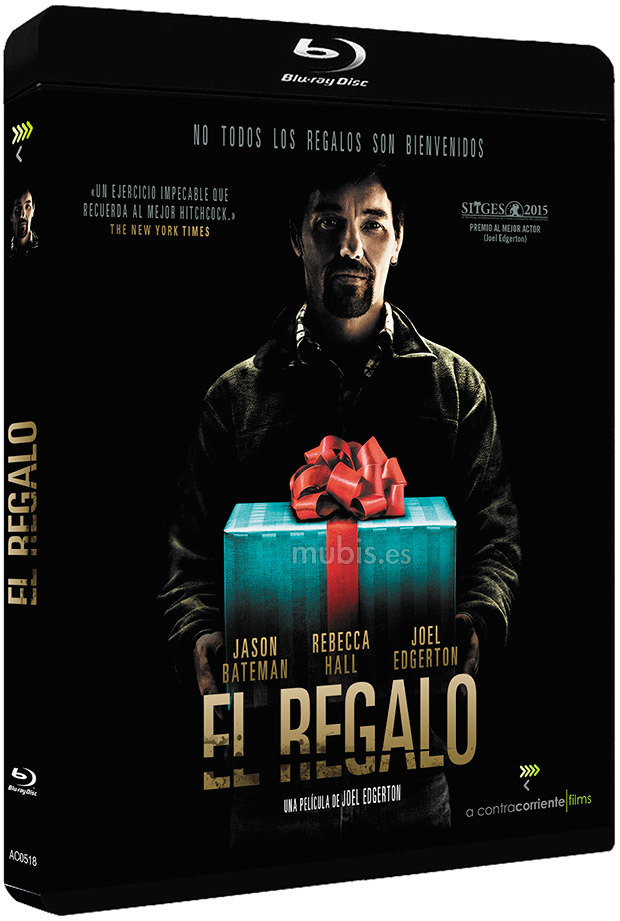 Diseño de la carátula de El Regalo en Blu-ray 1