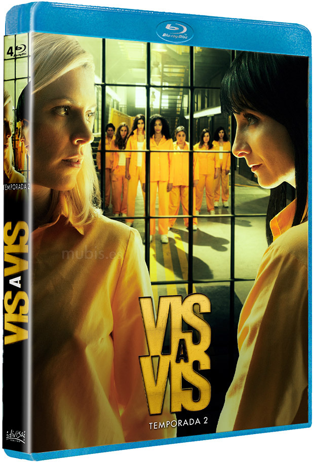 Diseño de la carátula de Vis a Vis - Segunda Temporada en Blu-ray 1