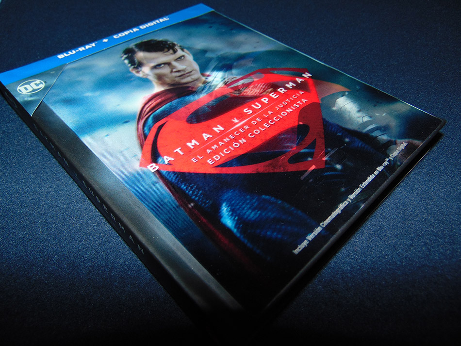 Fotografías del Digibook de Batman v Superman en Blu-ray 1