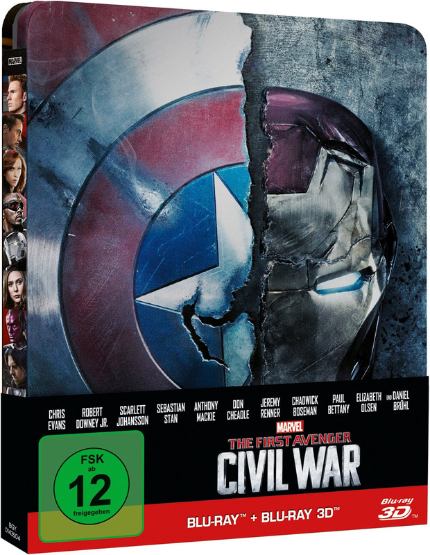 Capitán América: Civil War - Edición Metálica Blu-ray