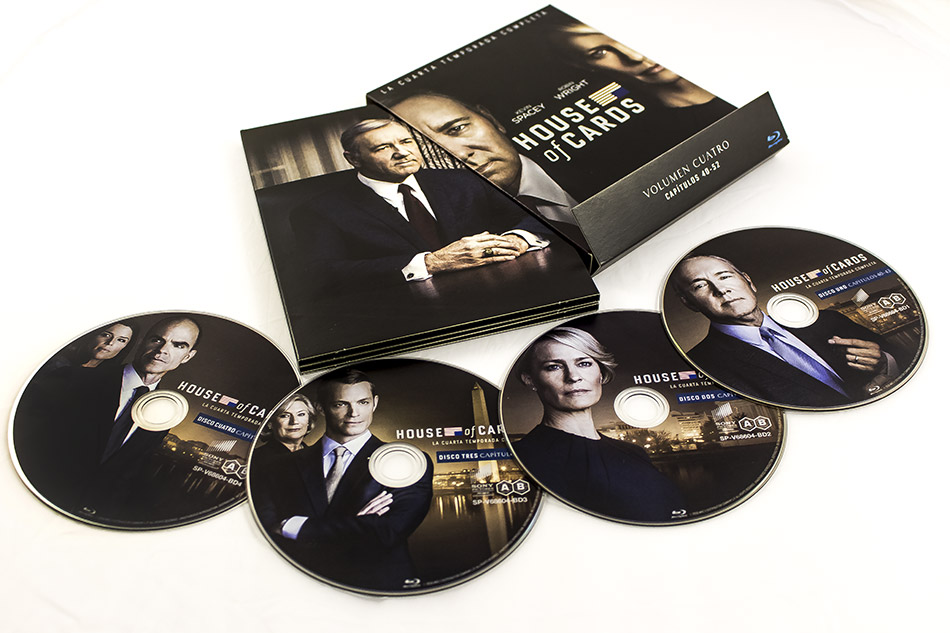 Fotografías de la cuarta temporada de House of Cards en Blu-ray 16