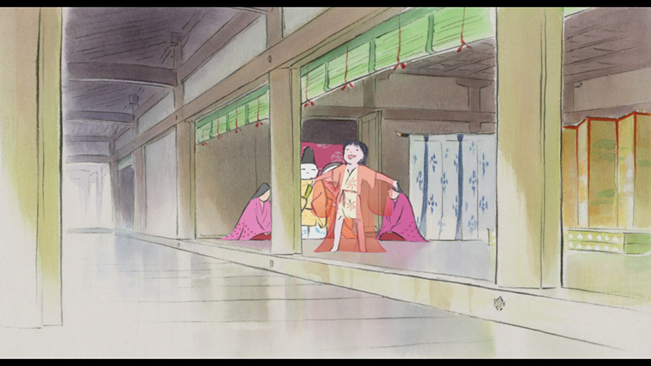 Capturas del Blu-ray de El Cuento de la Princesa Kaguya 8