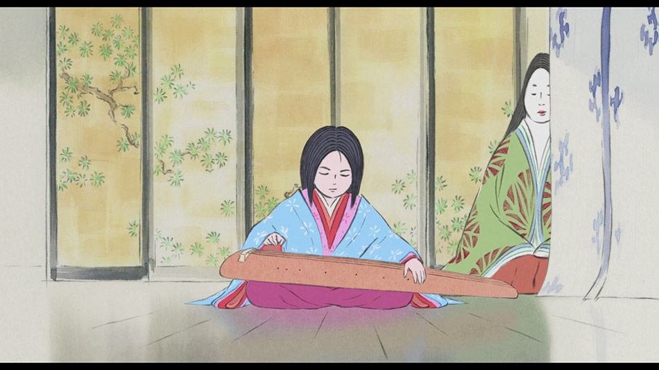 Capturas del Blu-ray de El Cuento de la Princesa Kaguya 9