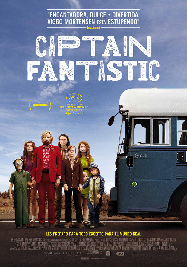 Tráiler de Captain Fantastic con Viggo Mortensen
