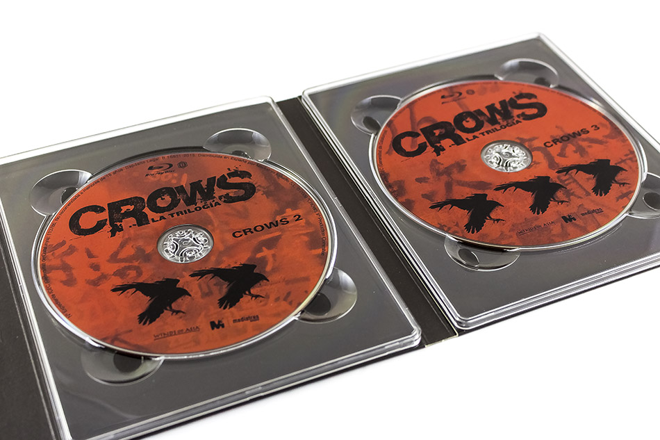 Fotografías del pack con la Trilogía Crows en Blu-ray 11