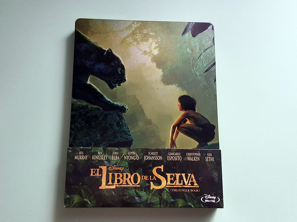 Fotografías del Steelbook de El Libro de la Selva en Blu-ray 1