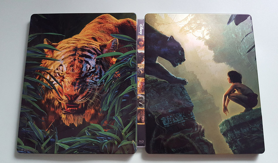 Fotografías del Steelbook de El Libro de la Selva en Blu-ray 7