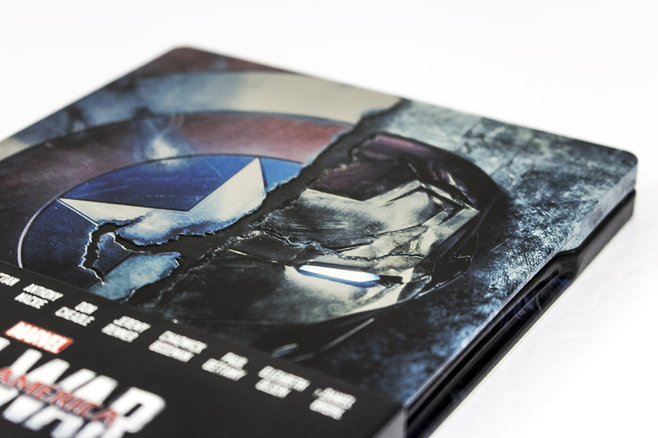 Fotografías del Steelbook de Capitán América: Civil War en Blu-ray