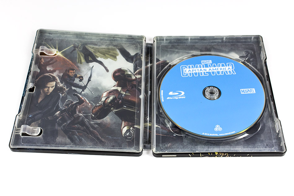 Fotografías del Steelbook de Capitán América: Civil War en Blu-ray 12