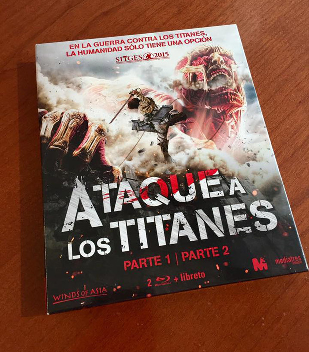 Fotos del pack Ataque a los Titanes: Partes 1 y 2 en Blu-ray 1